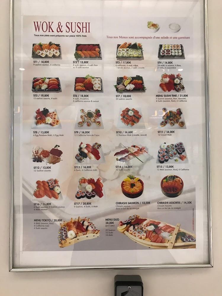 Wok & Sushi - Menu Image 1